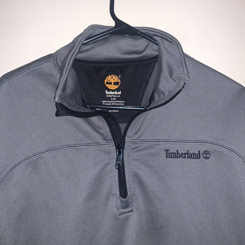 Timberland Quarter Zip Jacket Large - image 2